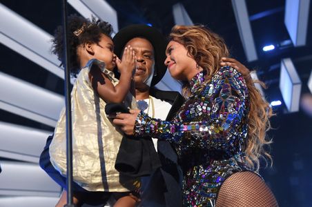 Jay-Z, Beyoncé, and Blue Ivy Carter at an event for 2014 MTV Video Music Awards (2014)