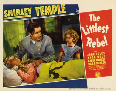 Shirley Temple, John Boles, and Karen Morley in The Littlest Rebel (1935)