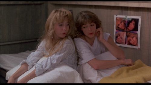 Carol Chambers and Amy Fields in Sleepaway Camp II: Unhappy Campers (1988)