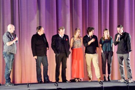Director, Producer and Cast on stage with Alan Jones for the UK premiere at Film4 Frightfest 2011.
