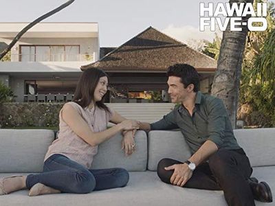 Brittany Ishibashi and Ian Anthony Dale in Hawaii Five-0: O ke kumu, o ka mana, ho'opuka 'ia (2019)