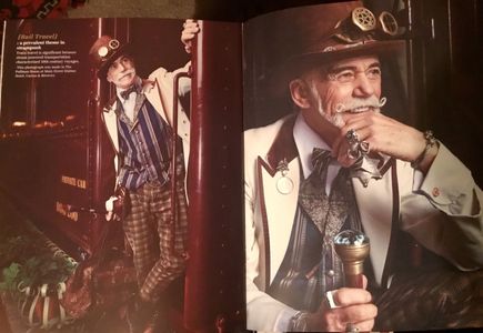 Doc Phineas in downtown Zen Magazine in Steampunk Style