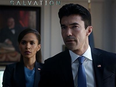 Erica Luttrell and Ian Anthony Dale in Salvation (2017)