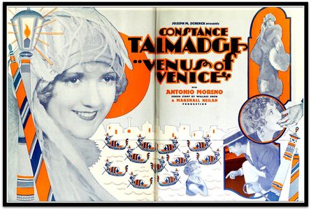 Antonio Moreno and Constance Talmadge in Venus of Venice (1927)