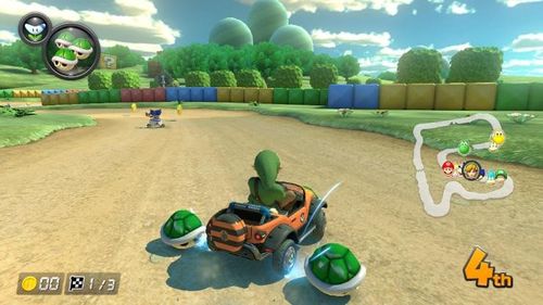 Takashi Ôhara and David J. Goldfarb in Mario Kart 8 Deluxe (2017)