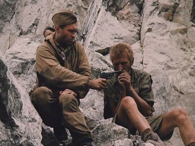 Yuriy Kuznetsov and Tõnu Mikiver in From Spring to Summer (1988)