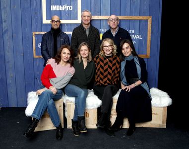 Stanley Tucci, Tate Donovan, Amy Ryan, Laura Benanti, and Sara Colangelo at an event for The IMDb Studio at Sundance: Th
