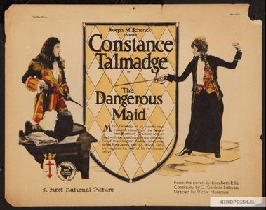Constance Talmadge and Conway Tearle in The Dangerous Maid (1923)