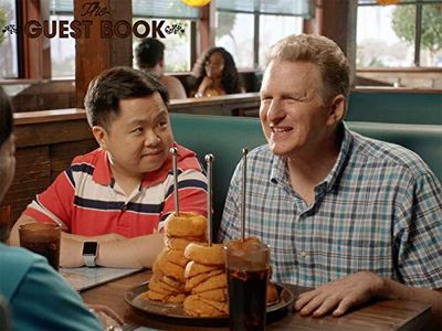 Michael Rapaport and Matthew Moy in The Guest Book (2017)