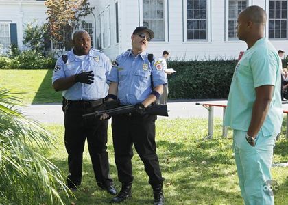 Steven Cragg, Donald Faison, and Windell Middlebrooks in Scrubs (2001)