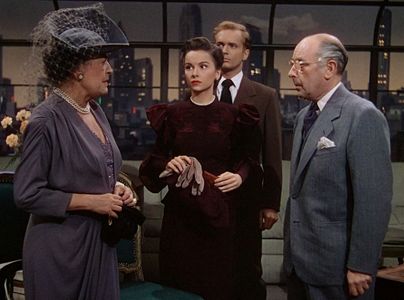 Joan Chandler, Constance Collier, Douglas Dick, and Cedric Hardwicke in Rope (1948)