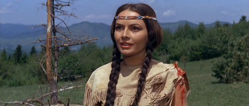 Karin Dor in Winnetou: The Red Gentleman (1964)