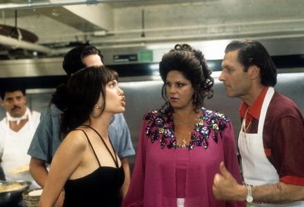 Angelina Jolie, Joseph Bologna, and Lainie Kazan in Love Is All There Is (1996)