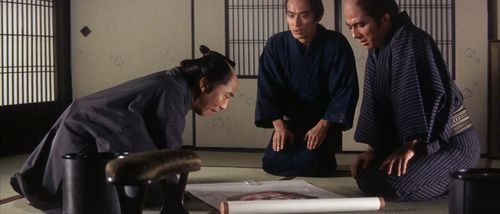 Takao Itô, Asao Koike, and Jôtarô Senba in Zatoichi Challenged (1967)