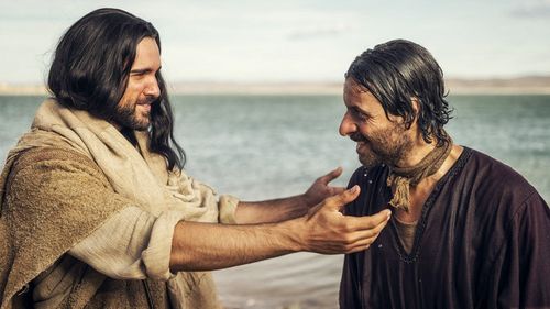 Adam Levy and Juan Pablo Di Pace in A.D. The Bible Continues (2015)