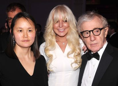 Woody Allen, Lindsay Lohan, and Soon-Yi Previn