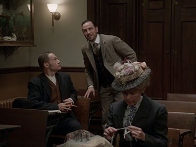 Mag Ruffman, Thom Vernon, and Andy Pogson in Murdoch Mysteries (2008)