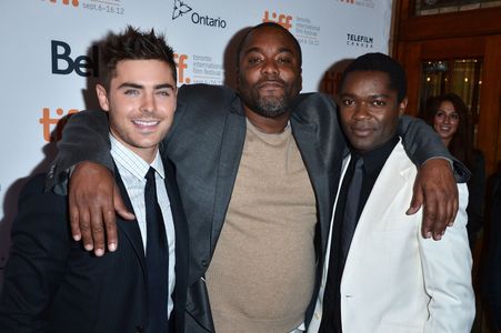 Lee Daniels, David Oyelowo, and Zac Efron at an event for The Paperboy (2012)