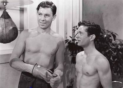 Rex Downing and George Murphy in The Mayor of 44th Street (1942)