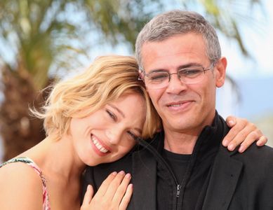 Abdellatif Kechiche and Léa Seydoux at an event for Blue Is the Warmest Colour (2013)