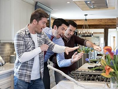 Drew Scott, J.D. Scott, and Jonathan Silver Scott in Property Brothers at Home (2014)