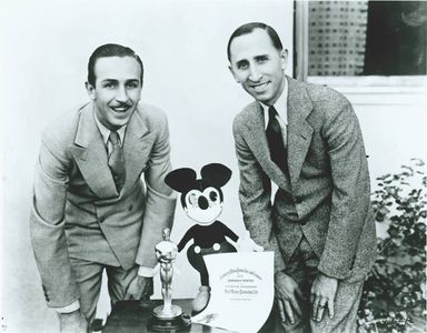 Walt Disney and Roy O. Disney