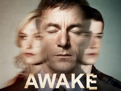 Jason Isaacs, Laura Allen, and Dylan Minnette in Awake (2012)
