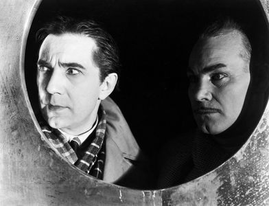 Bela Lugosi and Harry Cording in The Black Cat (1934)