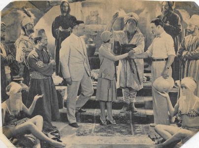 Frank Lackteen, Louise Lorraine, Jay Novello, Jack Perrin, Monroe Salisbury, and Eileen Sedgwick in The Jade Box (1930)