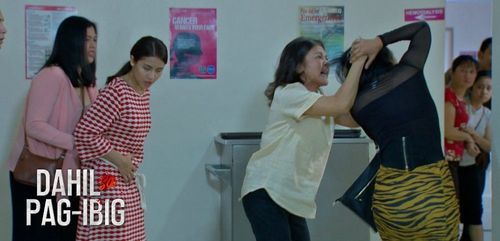 Sandy Andolong, Rich Asuncion, and Sanya Lopez in Dahil sa pag-ibig (2019)