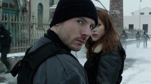 Gabriella Pession and Richard Flood in Crossing Lines (2013)