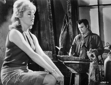 William Campbell and Mary Mitchel in Dementia 13 (1963)