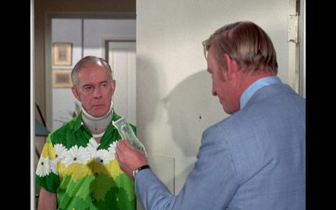 Dave Madden and Harry Morgan in The Partridge Family (1970)