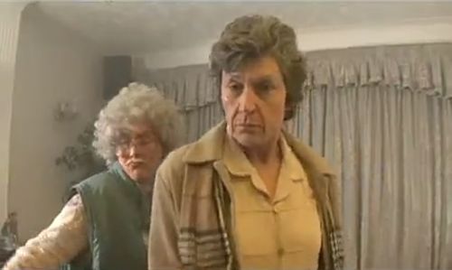 Ingrid Evans and Jo Coffey in Geek Grannies (2008)