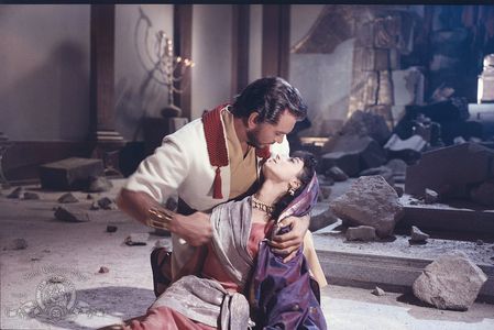 Yul Brynner and Marisa Pavan in Solomon and Sheba (1959)