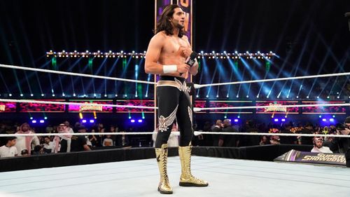 Mansoor Al-Shehail in WWE Super Show-Down (2020)