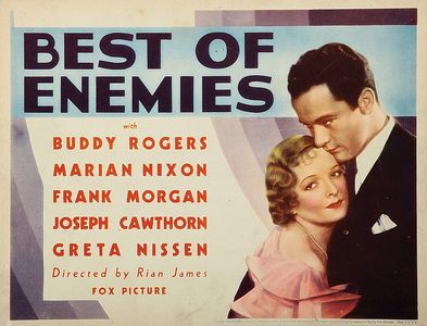 Marian Nixon and Charles 'Buddy' Rogers in Best of Enemies (1933)
