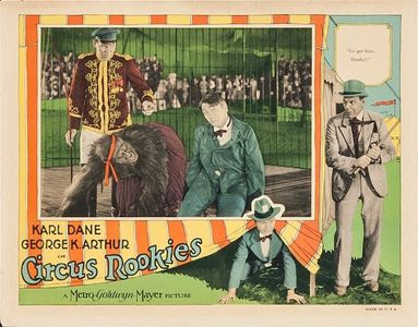 George K. Arthur, Karl Dane, and Fred Humes in Circus Rookies (1928)