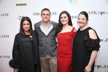 Cait Cortelyou at the premiere of Ask for Jane