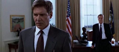 Harrison Ford and Donald Moffat in Clear and Present Danger (1994)