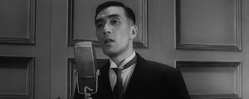 Kô Nishimura in The Bad Sleep Well (1960)