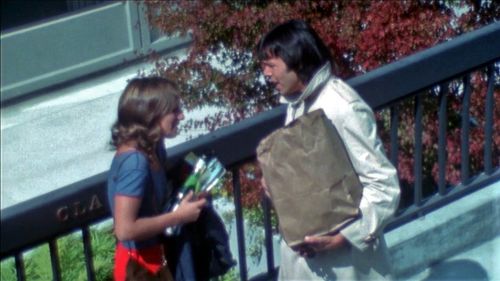 Joe Spano and Laurie Walters in Warlock Moon (1973)