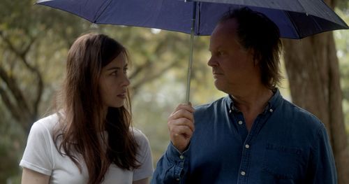 Christine Nyland and Larry Fessenden in Summoners