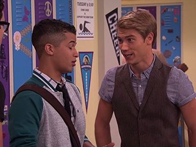 Jordan Fisher and Lucas Adams in Liv and Maddie (2013)