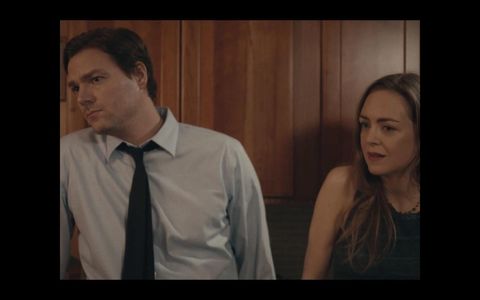 Chris Meyer and Allison Jean White in We're All Gonna Die