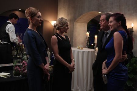 Brian Kerwin, Donna Murphy, Laura Ramsey, and Annika Pampel in Hindsight (2015)