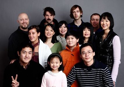 Cast and crew at Sundance event of Children of Invention