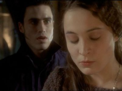 Ilona Elkin and Jeff Roop in Vampire High (2001)