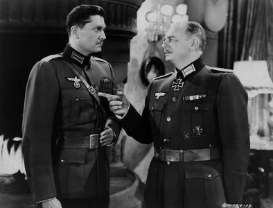 Carl Esmond and Reinhold Schünzel in First Comes Courage (1943)