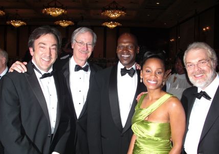 Ron Clements, John Musker, Anika Noni Rose, Rob Edwards, and Peter Del Vecho